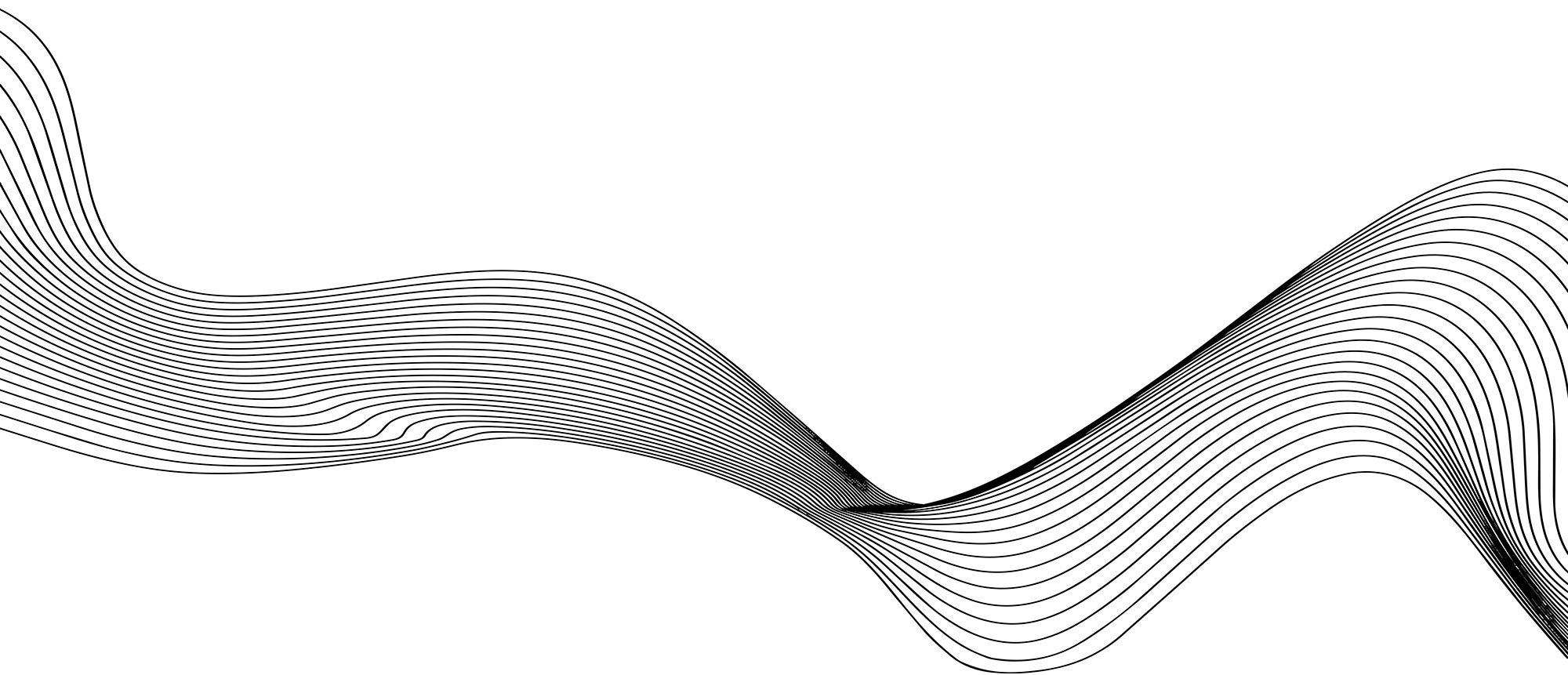 Wavy lines
