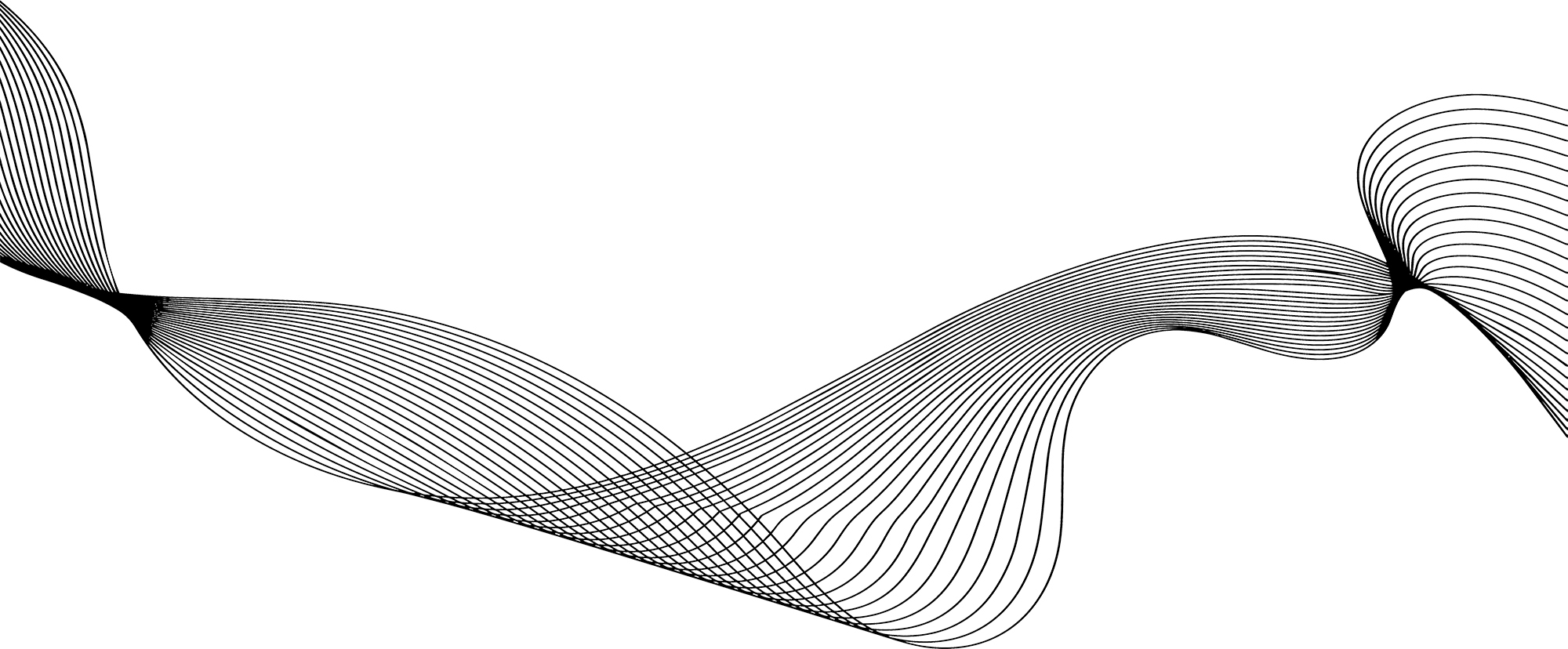 Wavy lines