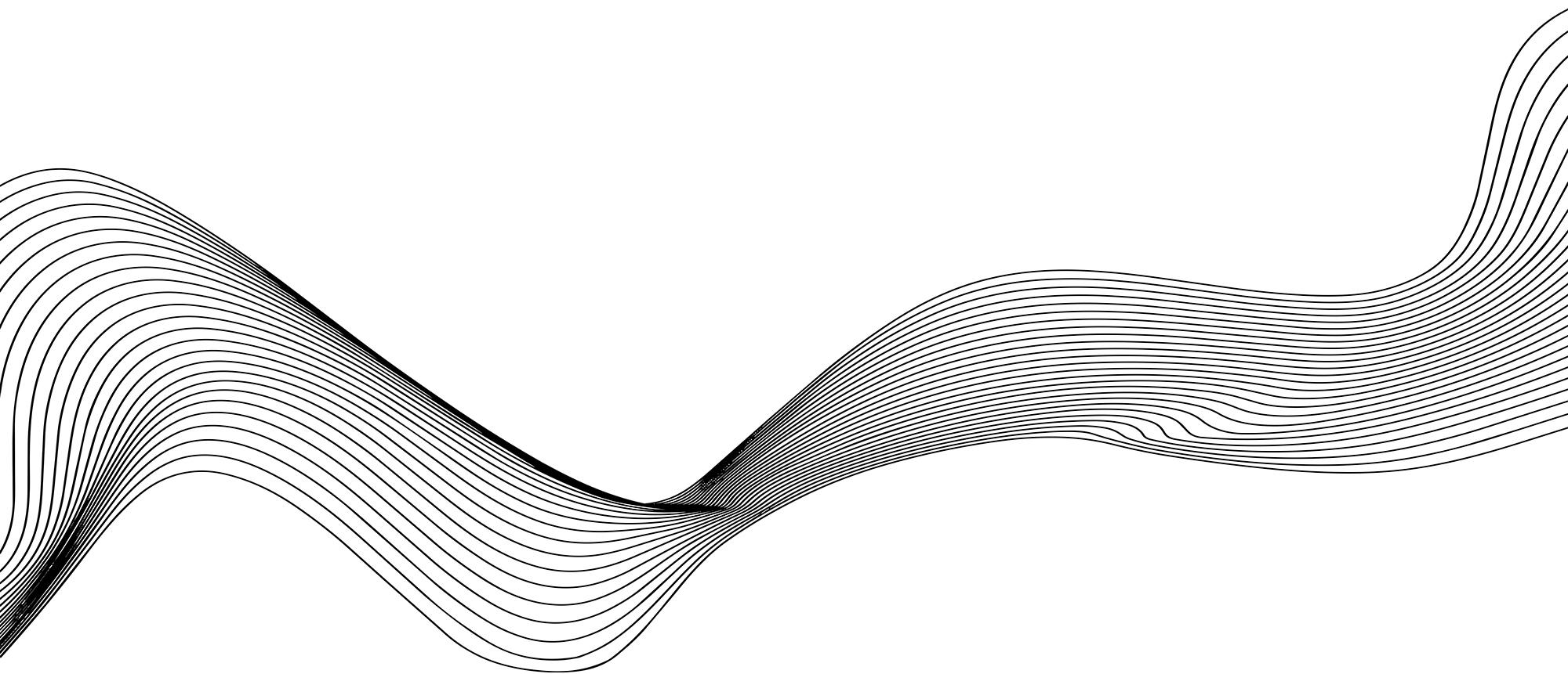 Wavy lines